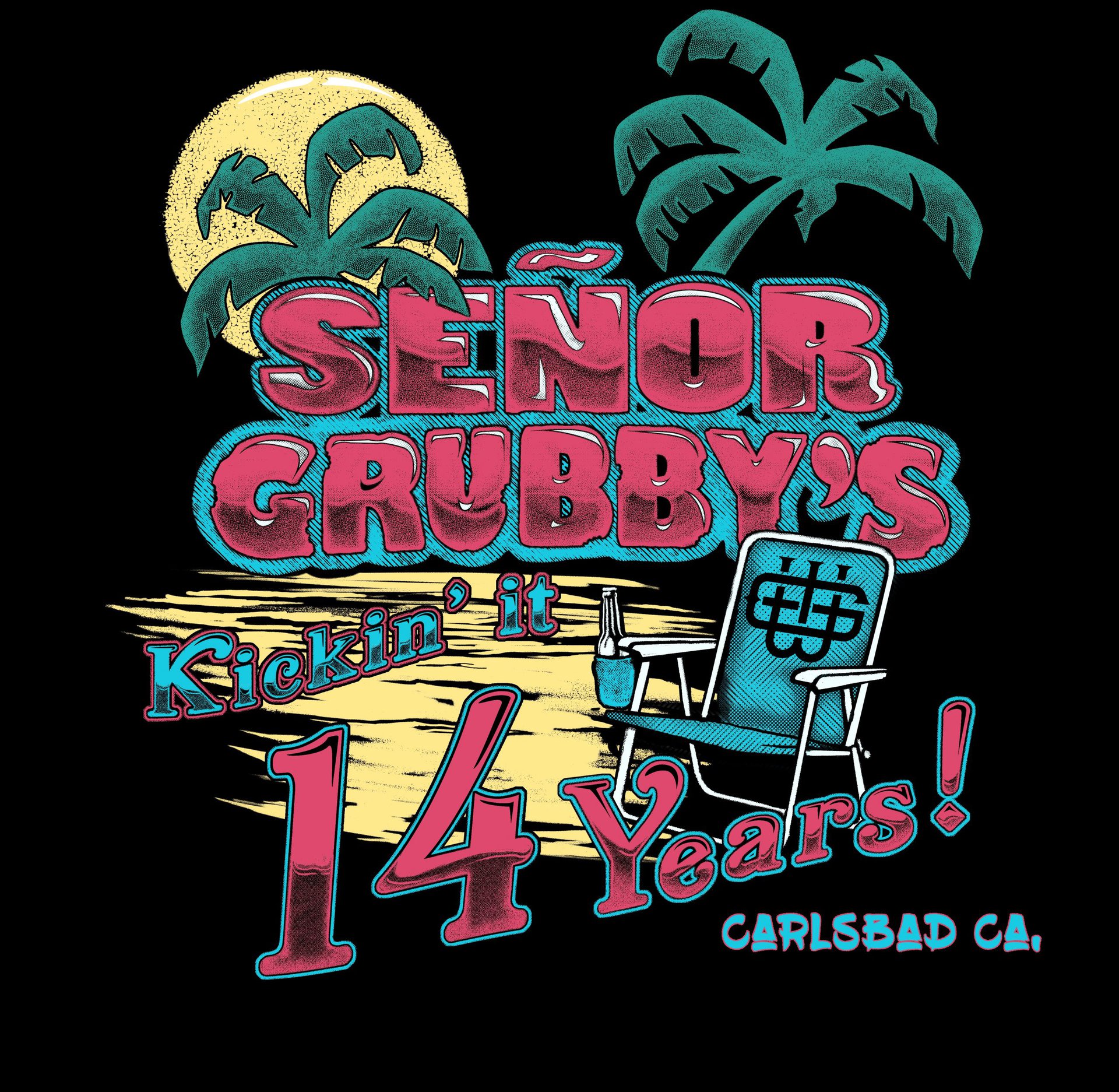 Señor Grubby's Carlsbad 14 Year Anniversary Celebration!